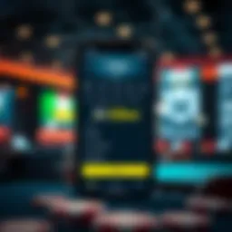User interface of the 22bet app showcasing a betting screen