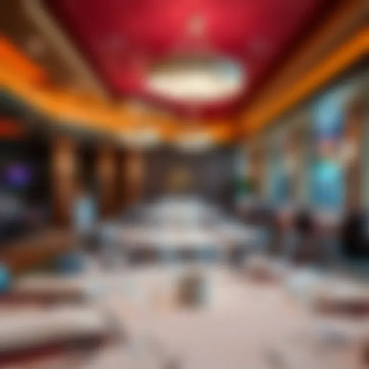 Dining area highlighting the upscale hospitality services available