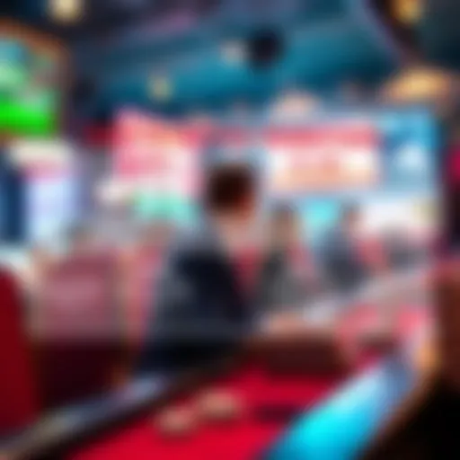 A vibrant infographic illustrating various types of betting promotions