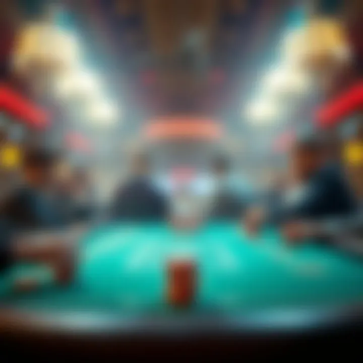 A visual representation of the history and evolution of blackjack