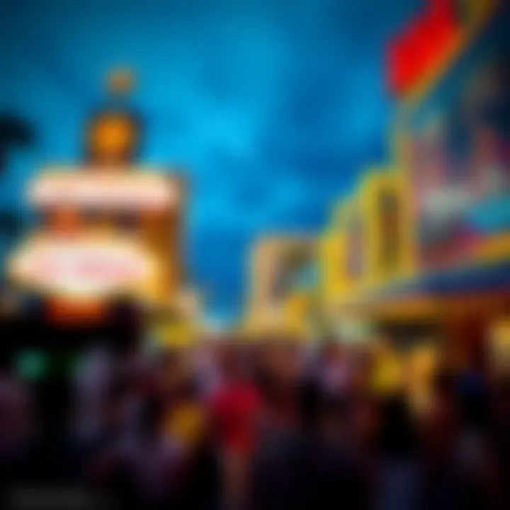 Exciting nightlife in Las Vegas