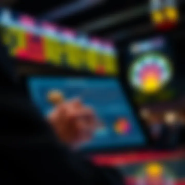 Analyzing statistics on a digital tablet