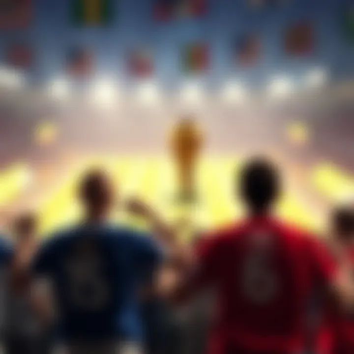 Visual representation of expert forecasts for the US team's chances