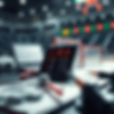 A close-up of analytical tools used for evaluating betting odds in hockey.