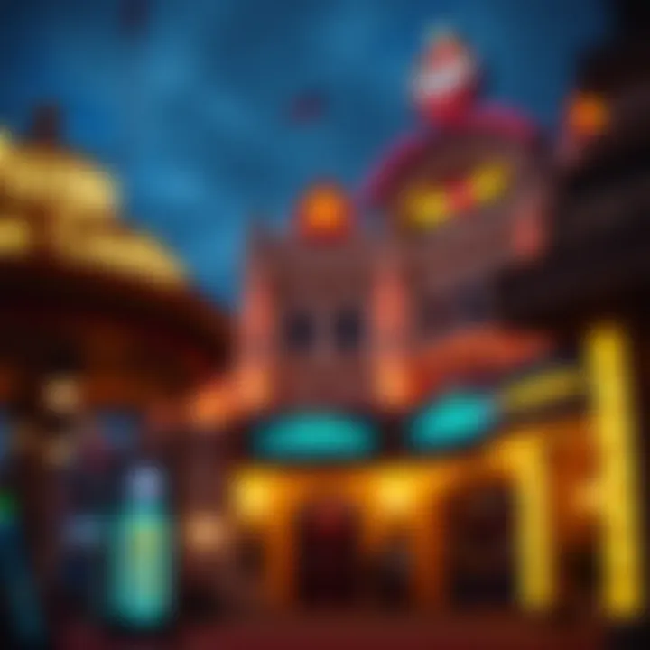 Historical architecture of an Australian casino