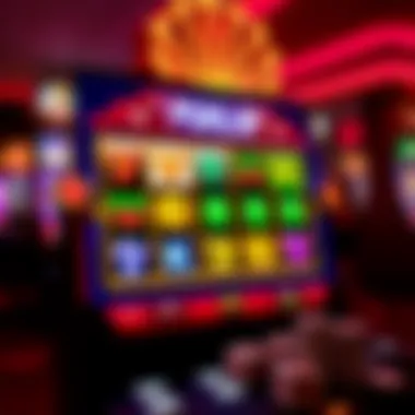 User interface showcasing free slot games