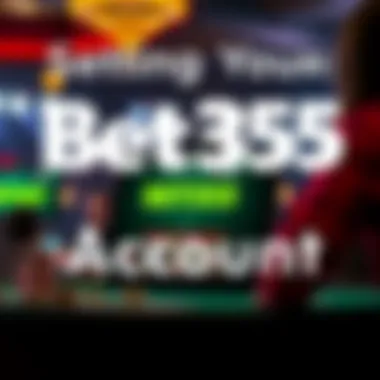 Account setup illustration for Bet365