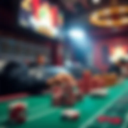 Intricate design of a betting advertisement