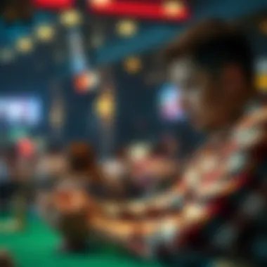 Bettor engaging with a mobile application