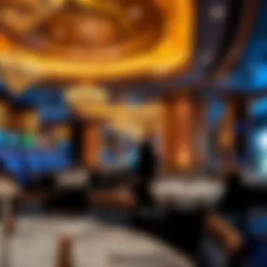 Culinary Delights at Caesars Casino Luxurious dining area within Caesars Casino