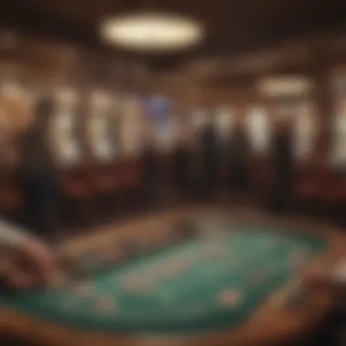 Tracing the Historical Journey of Gambling in Omaha Historical image capturing the evolution of gambling establishments in Omaha