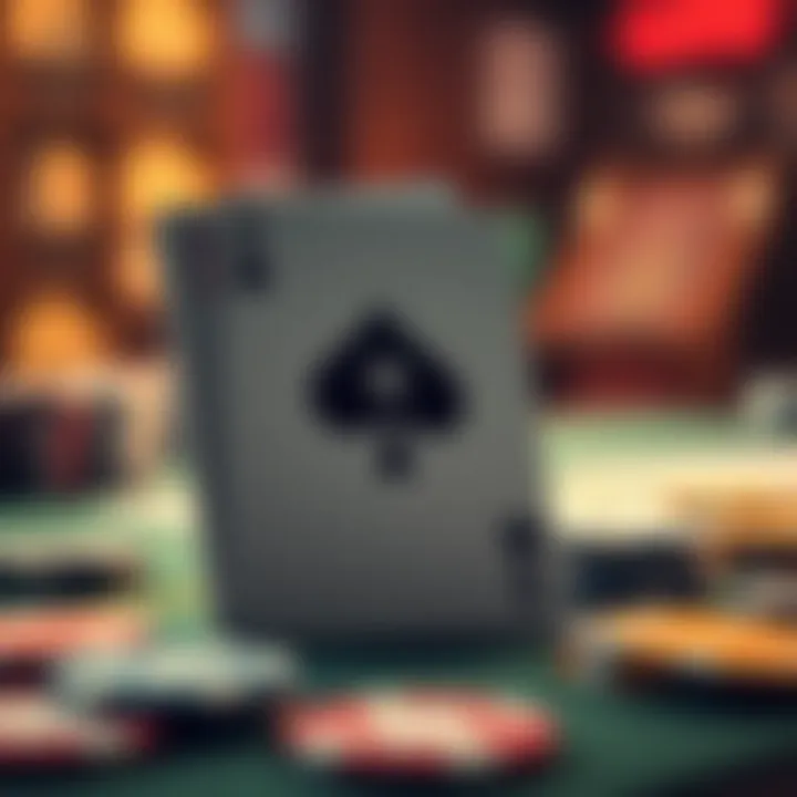 Personalized Poker Card Covers with Unique Graphics Personalized poker card covers with unique graphics