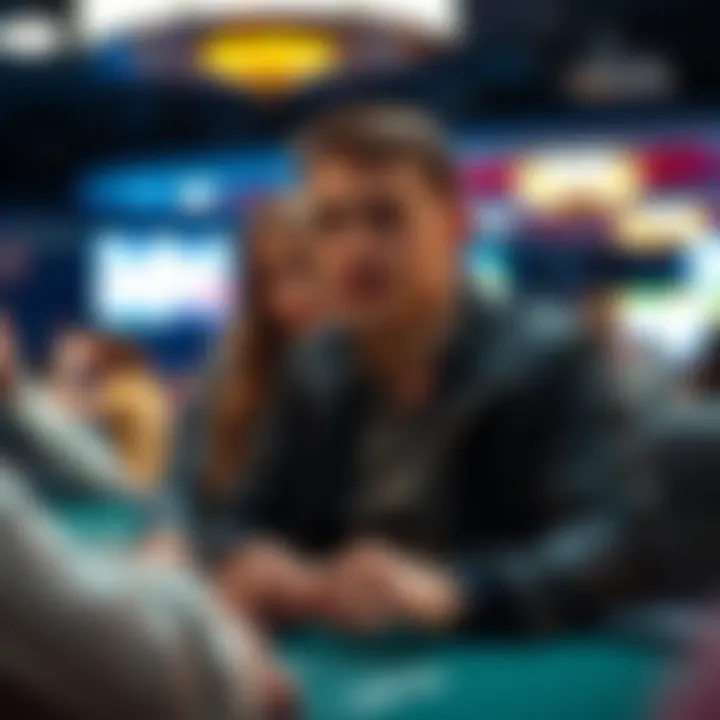 Player engagement in competitive poker