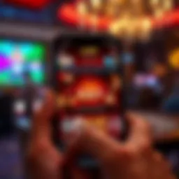 El Royale Casino app interface on a smartphone