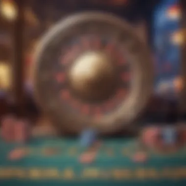 Close-up of casino bonus code promotional material