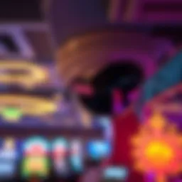 High-tech surveillance camera monitoring casino floors