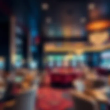 Elegant Casino Lounge Area A captivating lounge area within a Toronto casino