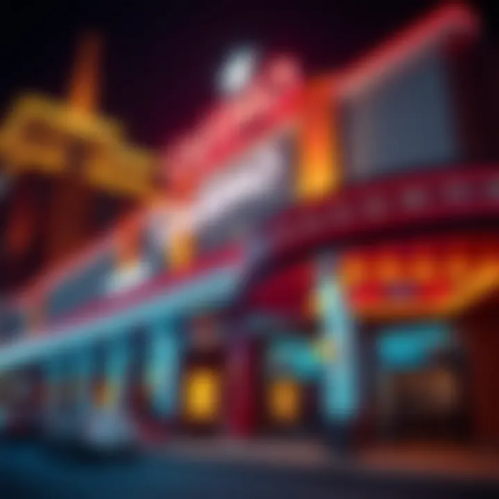 Casino Exterior in Toronto The exterior view of a popular casino in Toronto