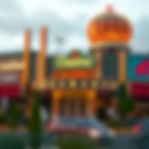 Exterior view of a casino in Western Kansas