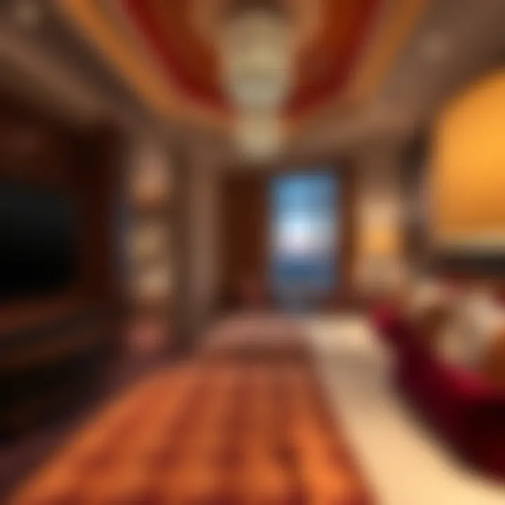 Luxurious guest accommodations in a suite at MGM Resorts