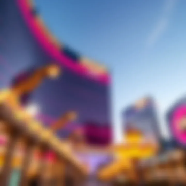 The striking facade of MGM Resorts showcasing architectural brilliance