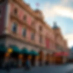 A historic casino building showcasing architectural grandeur