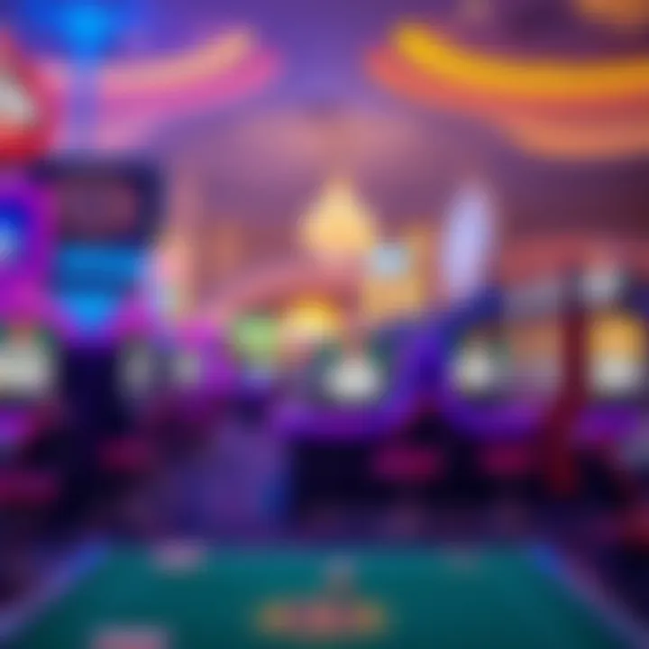 A digital landscape of online gambling