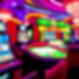 Virtual casino gaming interface