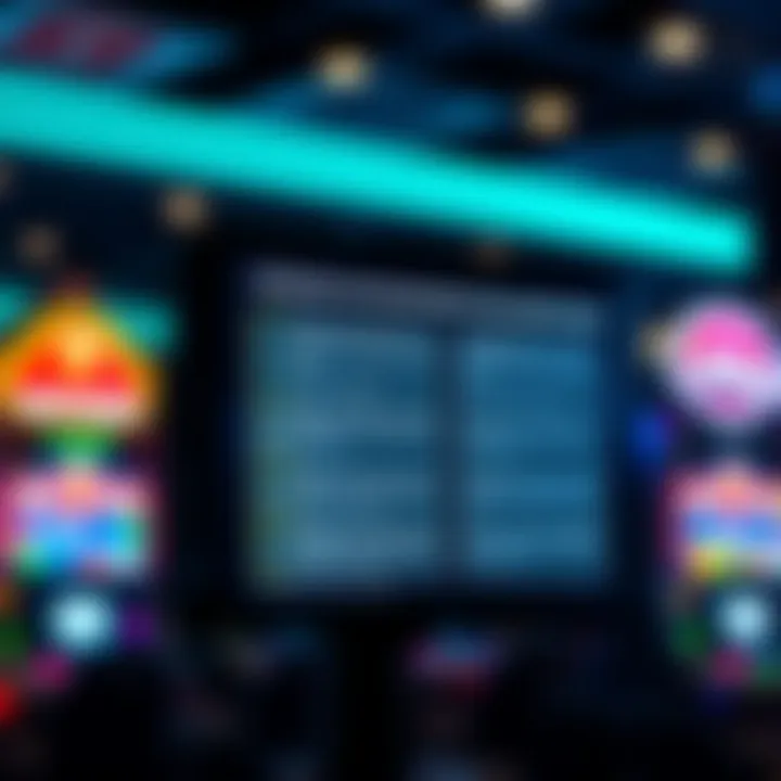 A strategic plan displayed on a digital screen, outlining approaches for transitioning to real-money games