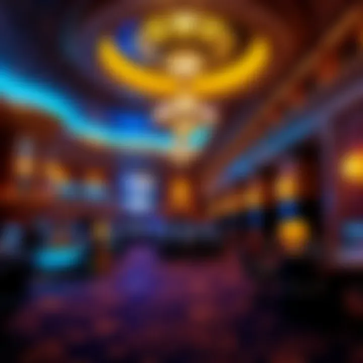 Elegant interior design showcasing the grandeur of Golden Nugget Downtown.