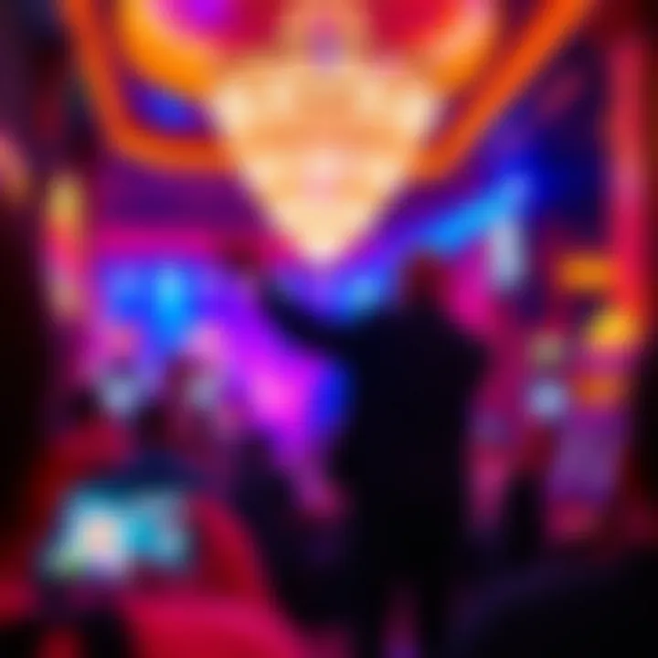 Live entertainment performance at Harrah's St. Louis