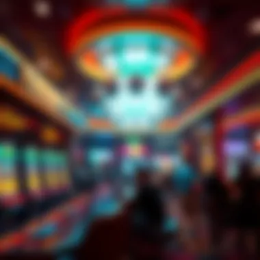 Vibrant Keno Lounge in Las Vegas