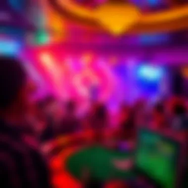 Vibrant Live Entertainment at Nomad Casino Live entertainment event creating a lively atmosphere at Nomad Casino