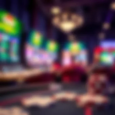 An artistic representation of responsible gaming practices in play