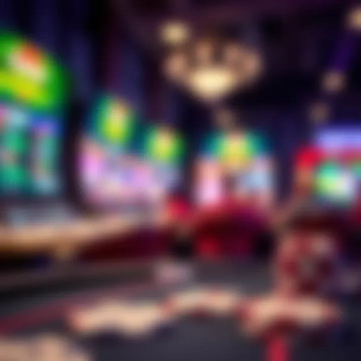 An artistic representation of responsible gaming practices in play