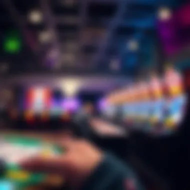 A graphic showcasing the technological evolution of lottery gaming