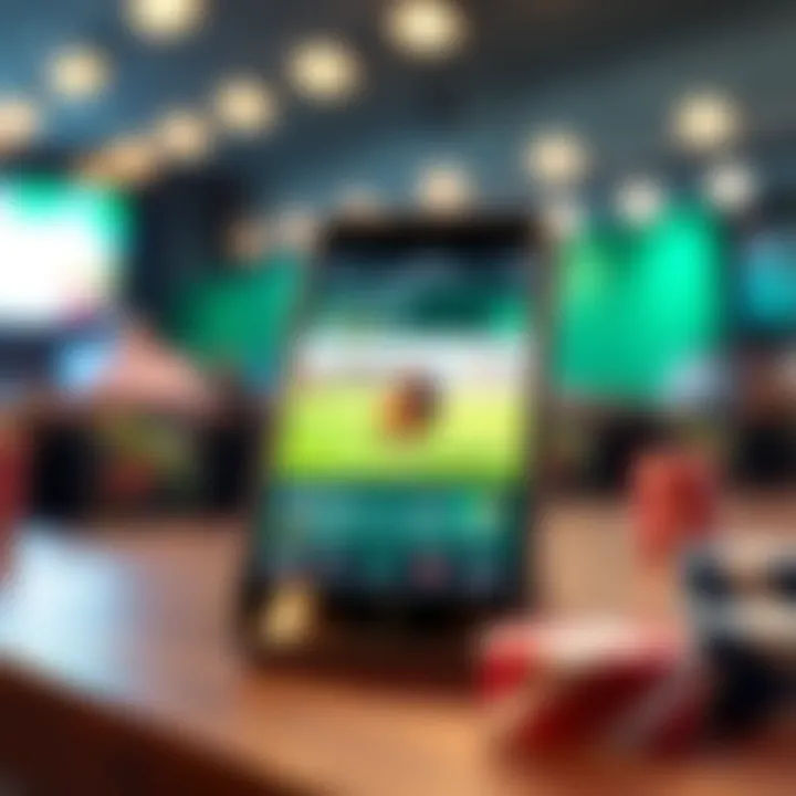 A close-up of a smartphone displaying a horse racing betting app