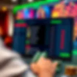 User interface of an online betting platform showing various betting options