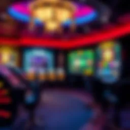 Elegant user interface of Party Casino