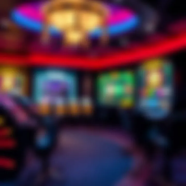 Elegant user interface of Party Casino