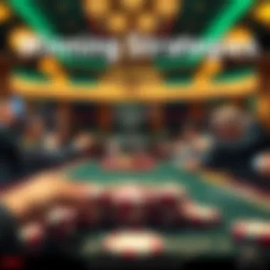 An infographic showcasing strategies for winning in poker on iPhone.
