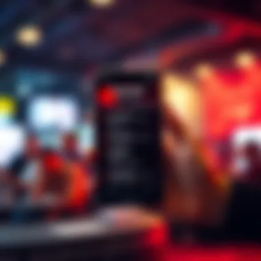 Security Features of Poker Stars Mobile Security features of Poker Stars mobile platform highlighted on a smartphone