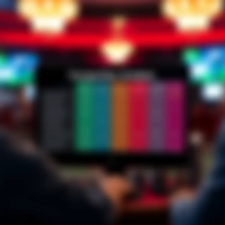 Comparison chart of different poker teaching platforms