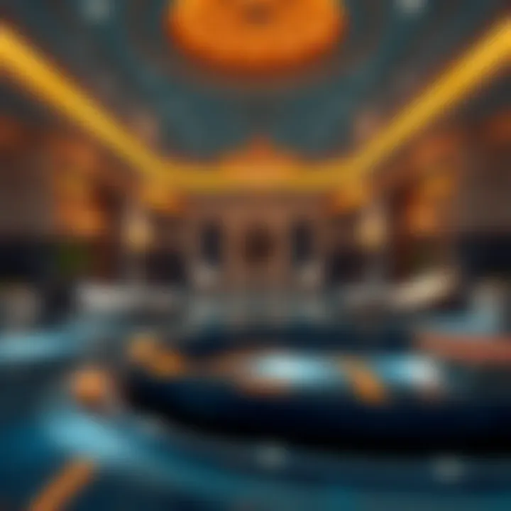 Indulgence in Wellness Relaxing spa and wellness center at a casino resort