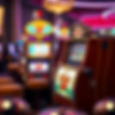 Classic Las Vegas slot machine with vibrant graphics