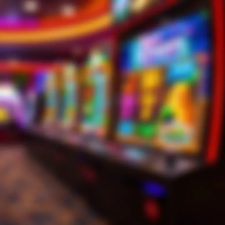 Vibrant Slot Game Display An engaging online slot game interface themed around rivers, showcasing vibrant graphics.