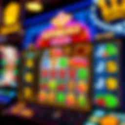 A vibrant Slotomania game interface showcasing colorful slot symbols