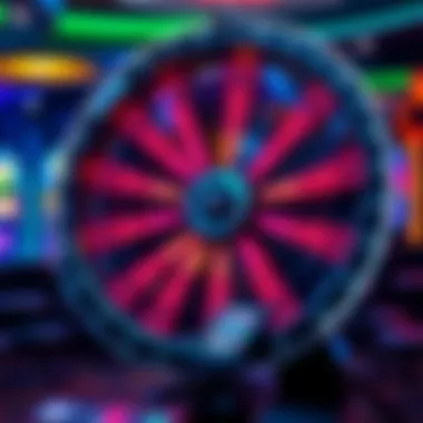 Advancements in Spin Wheel Technology A modern spin wheel showcasing advanced gaming technology.
