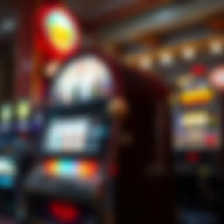 Historical Evolution of Slot Machines A vintage slot machine showcasing the evolution of gaming technology.