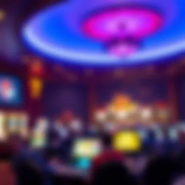 Live entertainment event taking place in the casino